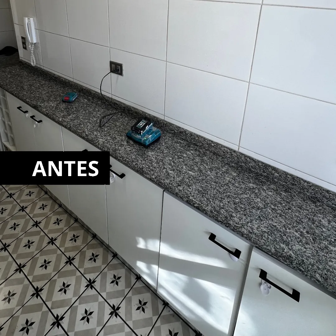 Cocina en Cristóbal Colón antes de instalar los muebles a medida